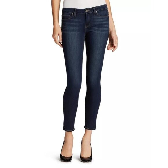 Paige Verdugo Ankle Jean Size 28 Dark wash - Picture 1 of 6